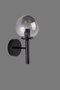 Opviq 8980-1A Lámpara de Pared Gris y Negro